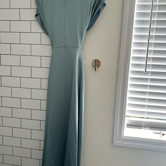 BOHME ROSALIND MIDI DRESS IN BLUE - Picture 8 of 8